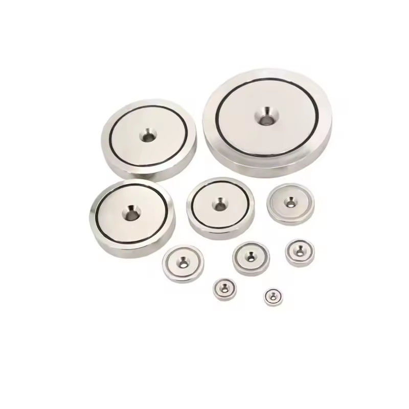 Hochwertiger Neodym-NdFeB-Magnet mit Gegenbohrung Typ B Magnetpot N52