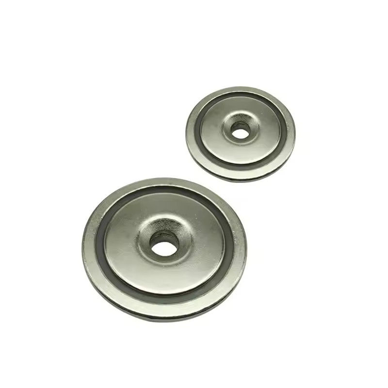 Hochwertiger Neodym-NdFeB-Magnet mit Gegenbohrung Typ B Magnetpot N52