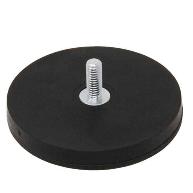 Mehrfarbiger starker magnetischer Gummi-beschichteter Topfmagnet zum Halten von Autodachleuchten