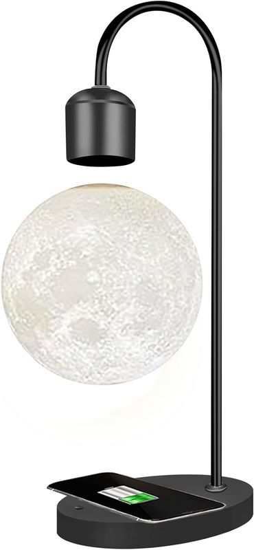Magnetisch leviterende Mondlampe Schwerelos schwimmende Schreibtischspielzeuge zum Dekorieren Geschenke