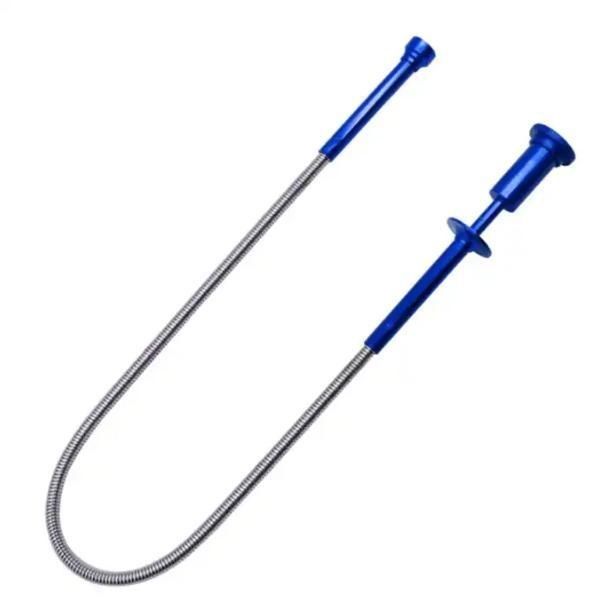 Edelstahl Flexible 2 Fuß Magnetische Pick Up Claw Grabber Tool W/LED Licht für mehrere Anwendungen angepasst
