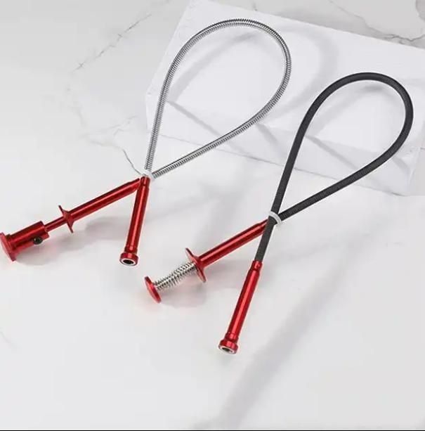 Edelstahl Flexible 2 Fuß Magnetische Pick Up Claw Grabber Tool W/LED Licht für mehrere Anwendungen angepasst