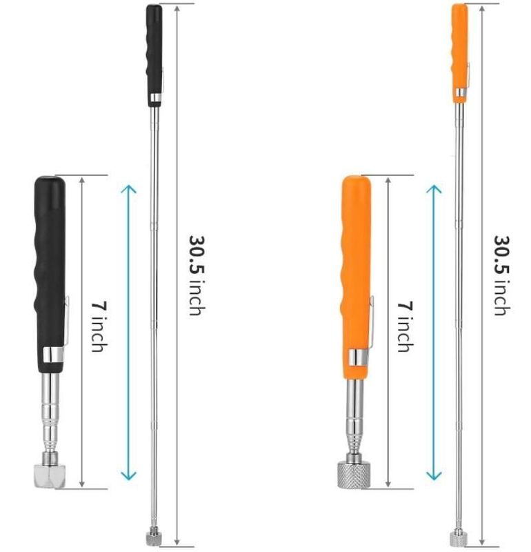 Teleskop-Magnet-Pick-up-Werkzeug Ausdehnungsstift aus Edelstahl