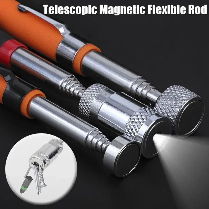 Tragbare Teleskopmagnetische Flexible Pick-up-Tool verstellbarer Ausdehnungsstange Stick leistungsstarker Magnetstift