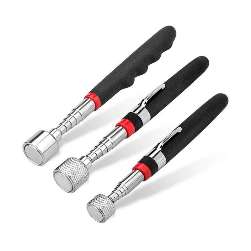 JIS-Standard Magnet-Teleskop-Pick-up-Tool mit LED-Licht für das Aufnehmen von Schrauben Nüsse Bolt