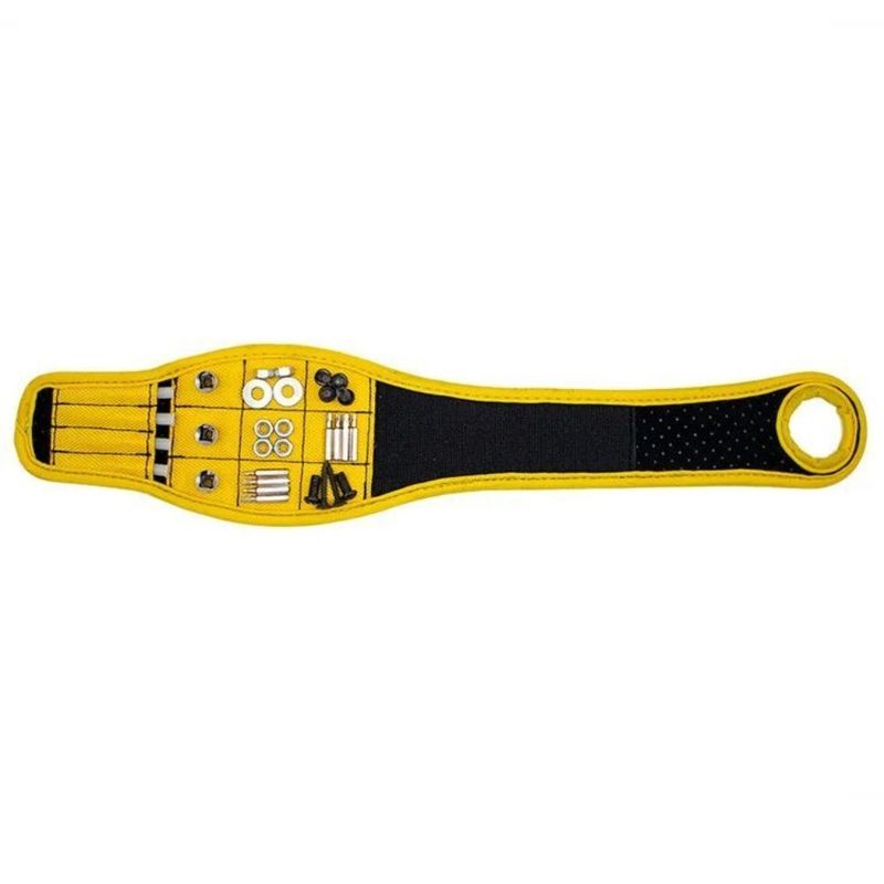 Magnetische Armband mit magnetischem tragbaren Werkzeugbeutel für die Lagerung von Werkzeugen