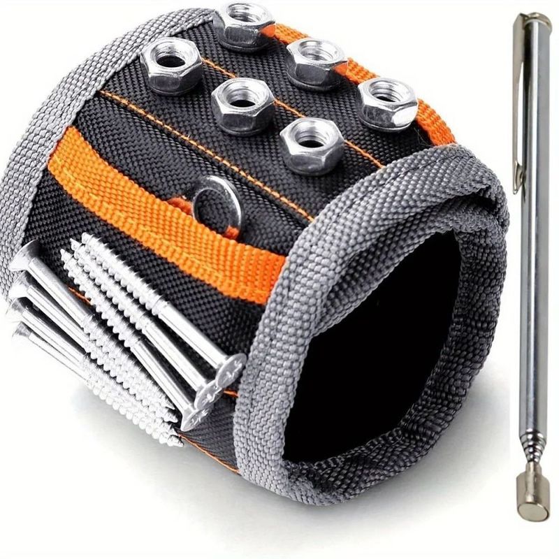 Magnetische Armband mit Daumenband Starke Magnete Halter Nägel Bohren Nüsse Lagerung