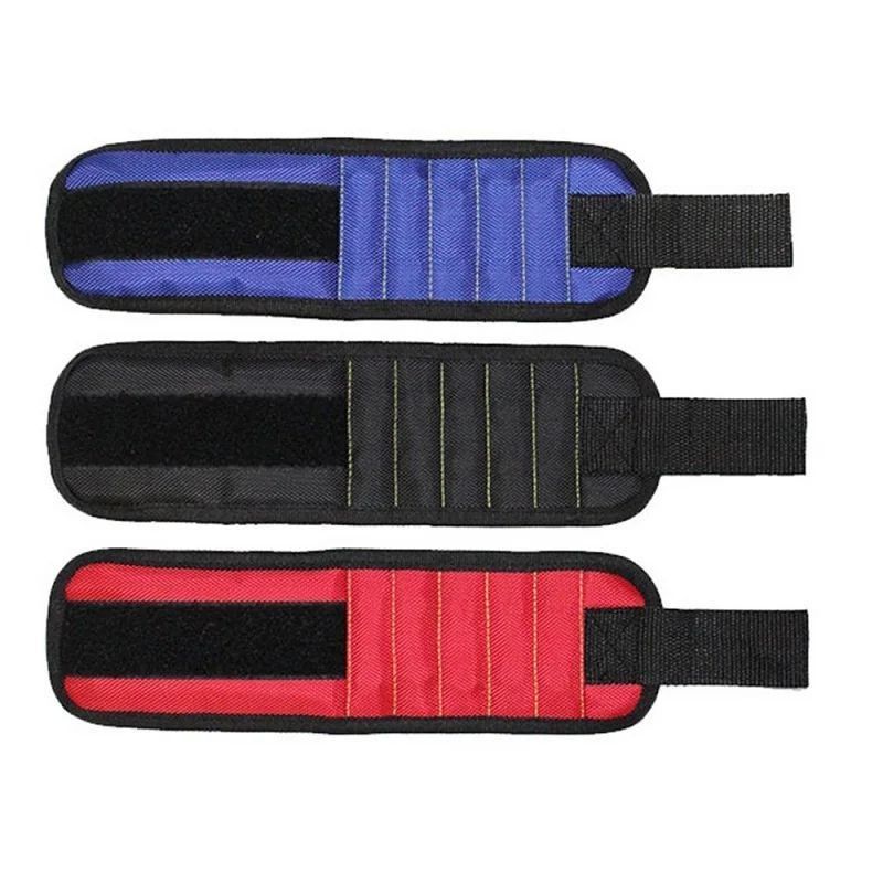 Magnetische Handgelenkstütze mit starken Magneten zum Halten von Schrauben Nagel-Armband-Gürtelstütze