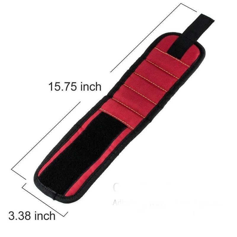 Magnetische Handgelenkstütze mit starken Magneten zum Halten von Schrauben Nagel-Armband-Gürtelstütze