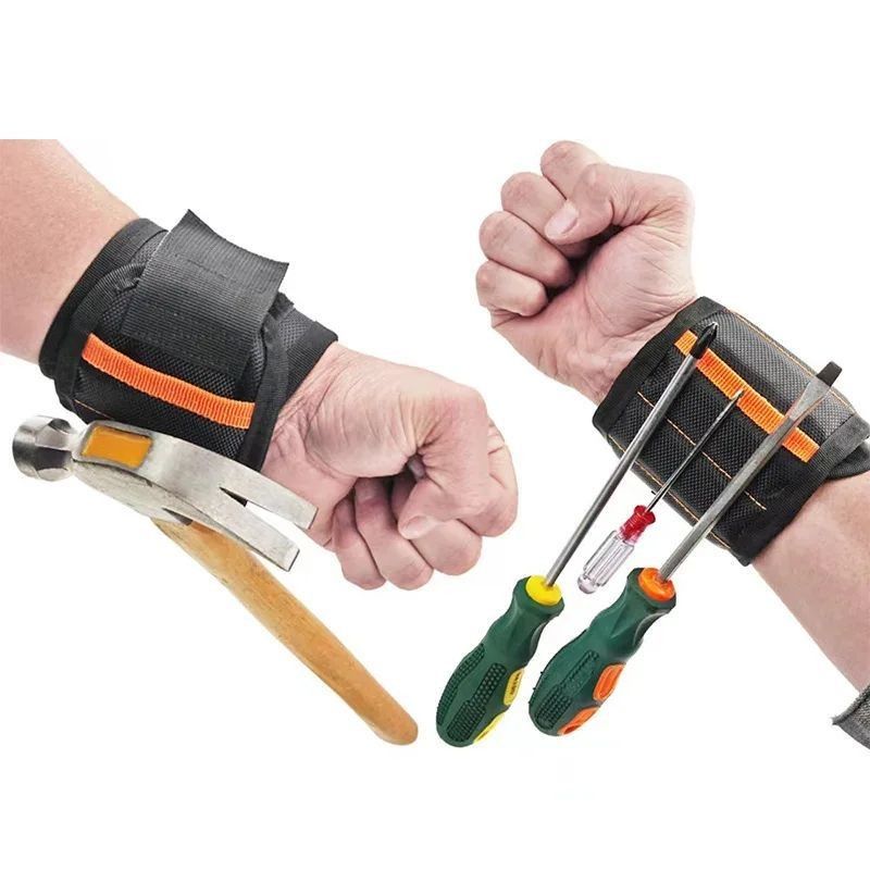 Magnetische Handgelenkstützbänder für Tarnung Magnete für Schrauben Nagel Armband Gürtelstütze