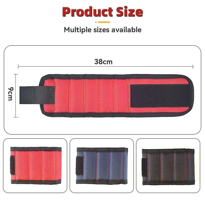Portable Magnet Wristband Tool Kit Strong Magnet Wristband Tool Strap mit Teleskop Pickup Tool Holzbearbeitung Werkzeuge Reparatur Zubehör