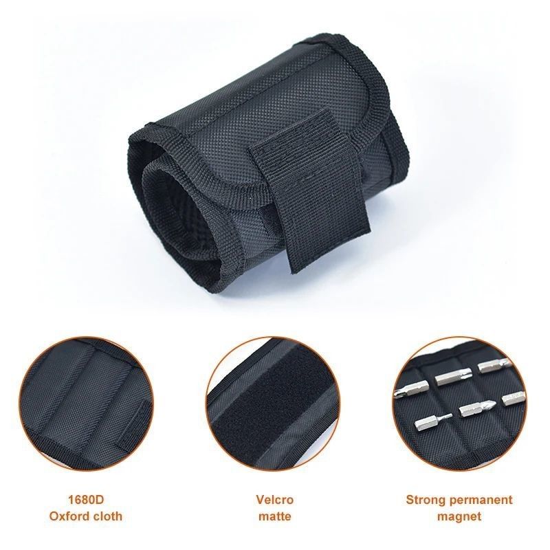 Portable Tool Bag und individuell angepasstes magnetisches Armband mit starken Magneten für Elektriker Paket Bruttogewicht 0,300 kg