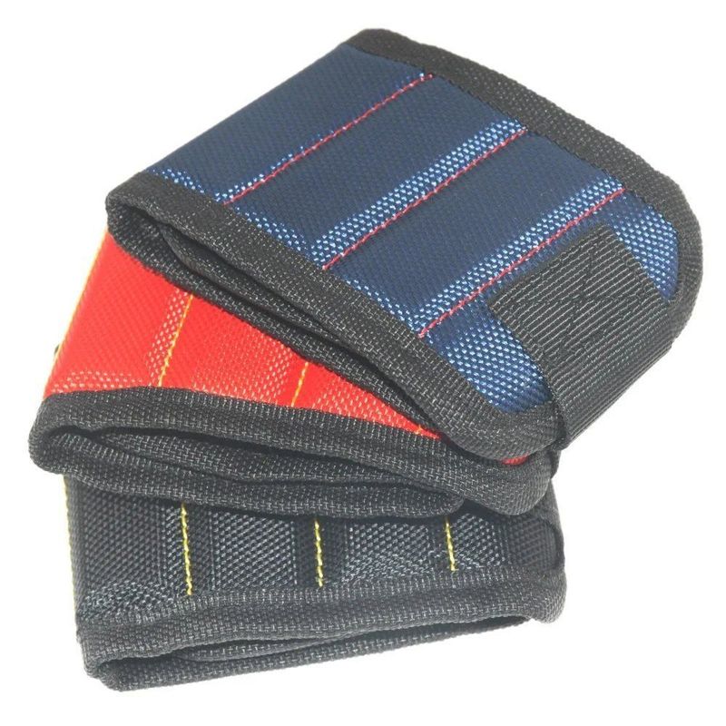 Stärker Magnet-Armband Werkzeugtasche Oxford Stoff Handgelenk Gürtel tragbare Schrauben Nägel Werkzeug