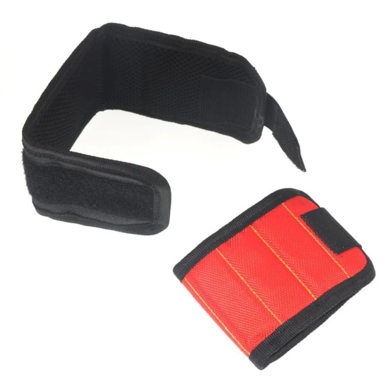 Stärker Magnet-Armband Werkzeugtasche Oxford Stoff Handgelenk Gürtel tragbare Schrauben Nägel Werkzeug