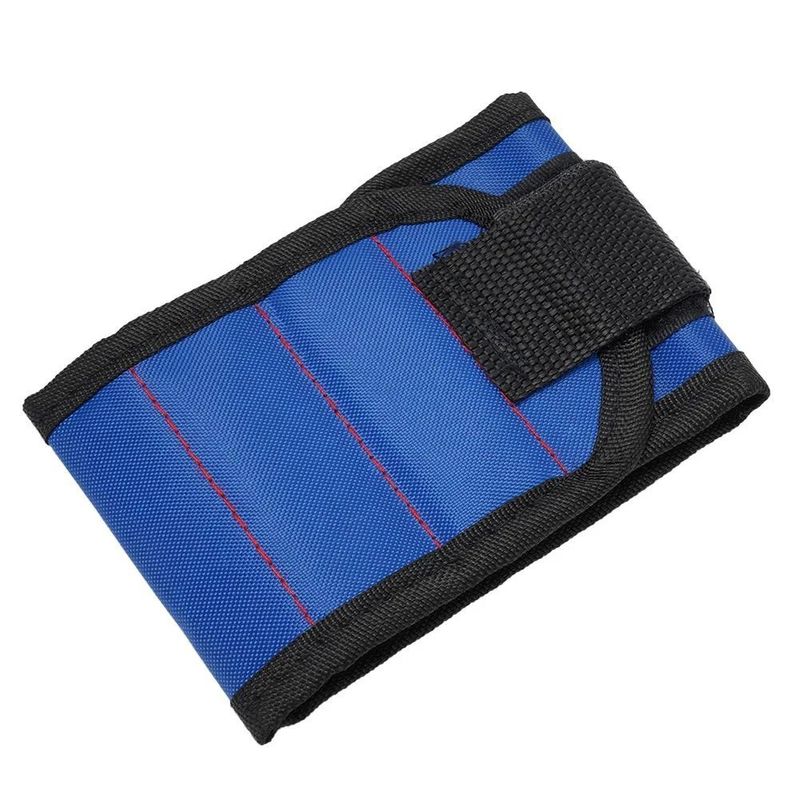 Magnetische Handgelenkscheibe Portable magnetische Werkzeugtasche für Schrauben Nagelmutter Schraubbohrmaschine Reparatur-Kit