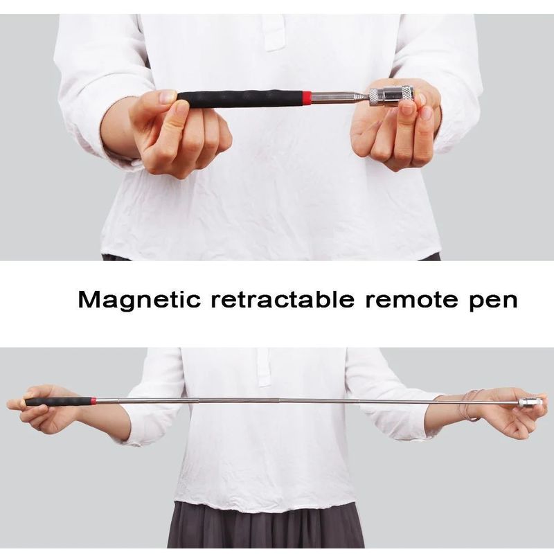 Teleskopischer Magnetstift mit leichtem tragbaren Magnet-Pick-up-Werkzeug erweiterbarer Langstrecken-Stift-Werkzeug zum Aufnehmen von Werkzeugen