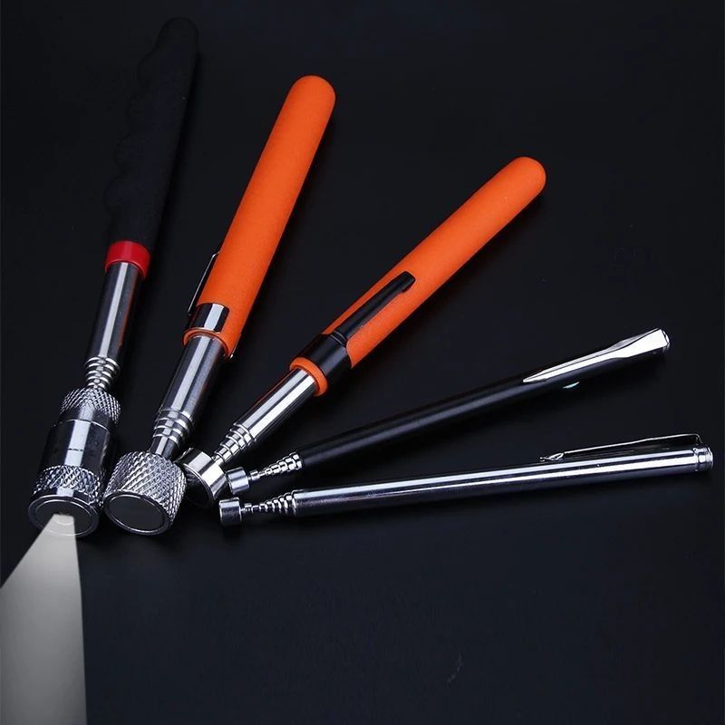 Portable Teleskop Magnetic Magnet Pen Handy Tool Kapazität zum Abholen Nuss Schraube Erweiterbare Abholstange