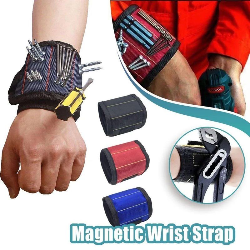 Trägliches Werkzeugpaket mit magnetischem Armband