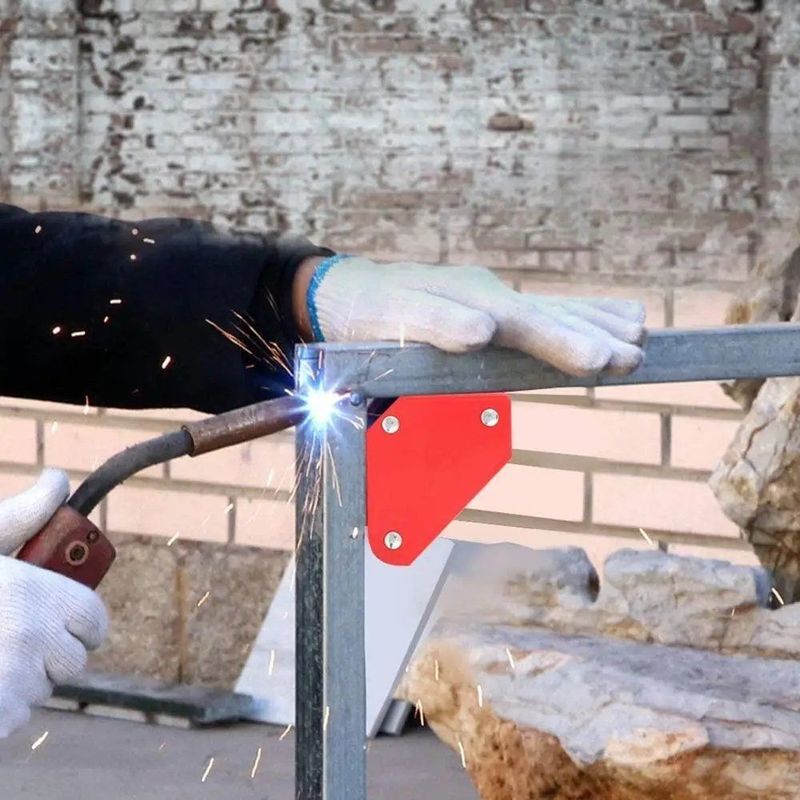 Magnetische Schweißhalter Mehrwinkel-Lötmaschine Metall-Schweißbefestigungslocator Schweißmagnetnet Schweißwinkel-Lötmaschine