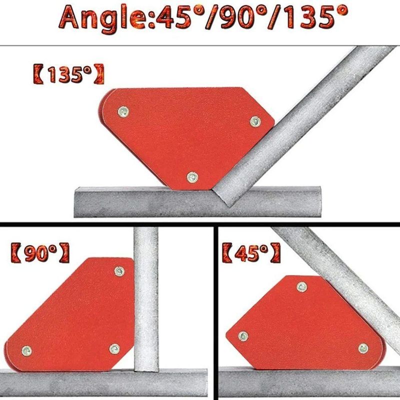 Magnetische Schweißhalter Mehrwinkel-Lötmaschine Metall-Schweißbefestigungslocator Schweißmagnetnet Schweißwinkel-Lötmaschine