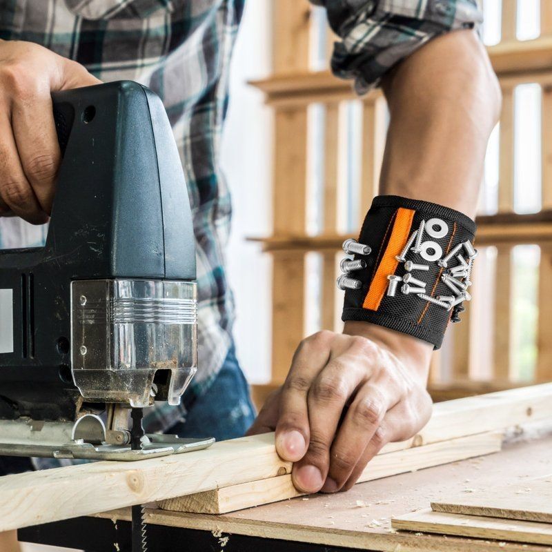 Verstellbares starkes magnetisches Armband für Schrauben