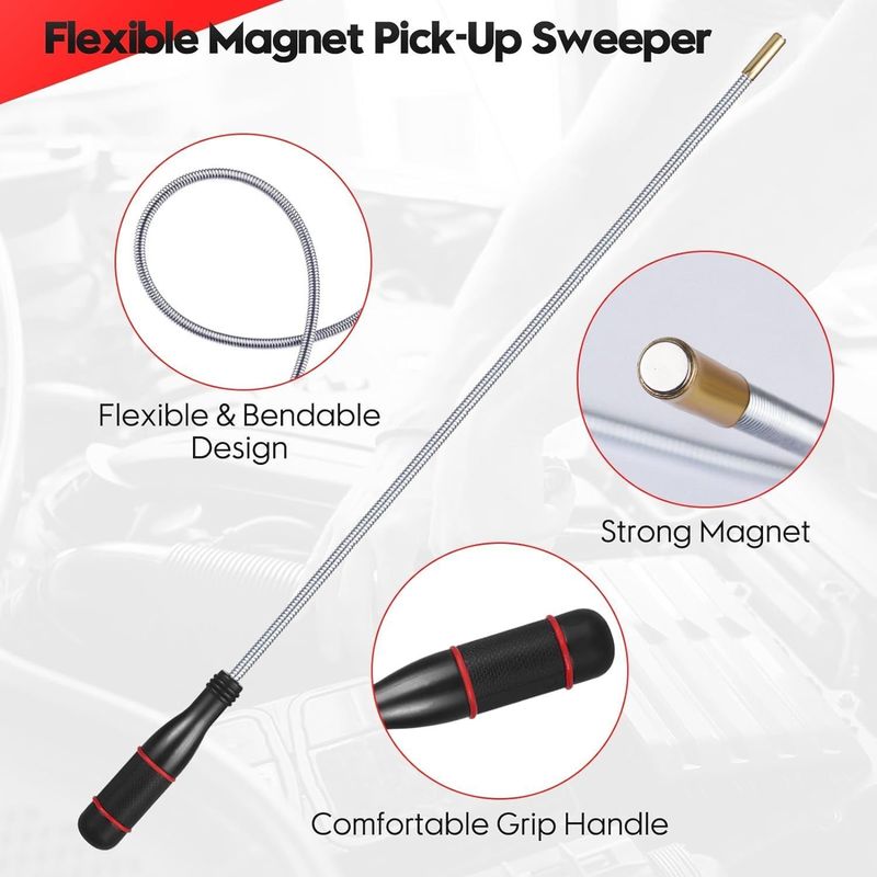 Flexibles Inspektionswerkzeug mit LED-Licht für die Autoreparatur