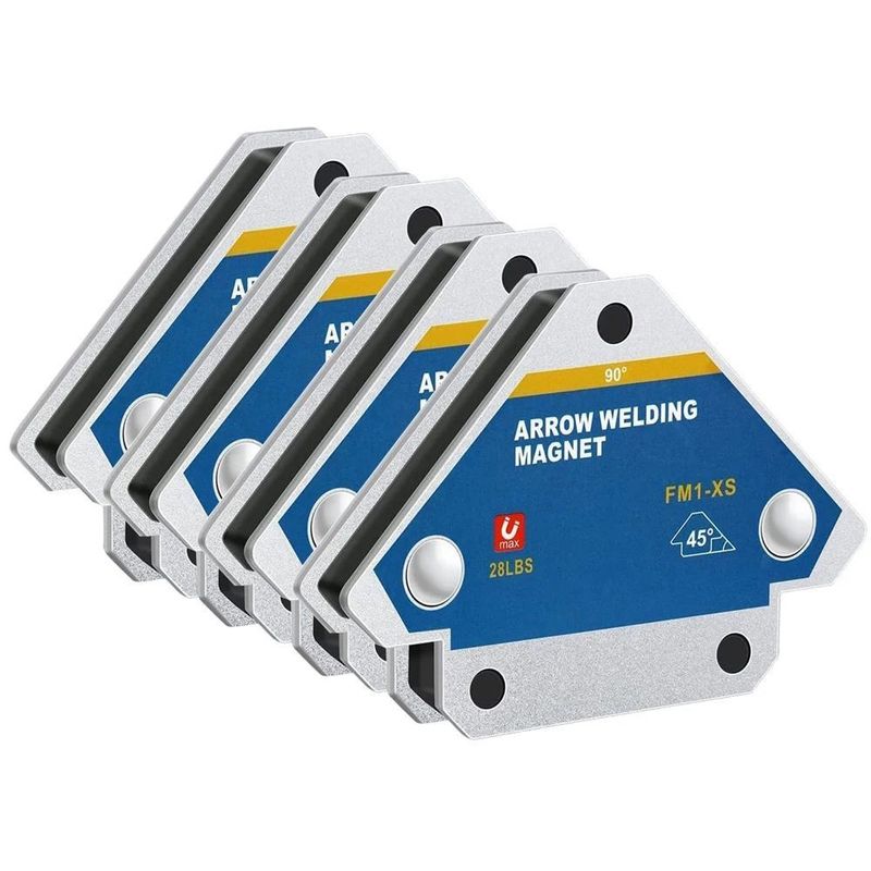 Magnetische Schweißhalter Winkellöter Pfeil Magnet Schweißbefestiger Positionierer Ferrit Halter Hilfsortgeräte