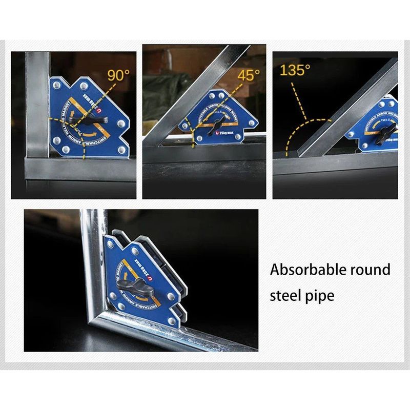 Magnetische Schweißhalter Winkellöter Pfeil Magnet Schweißbefestiger Positionierer Ferrit Halter Hilfsortgeräte