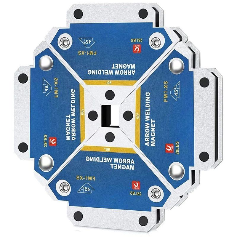 Magnetische Schweißhalter Winkellöter Pfeil Magnet Schweißbefestiger Positionierer Ferrit Halter Hilfsortgeräte