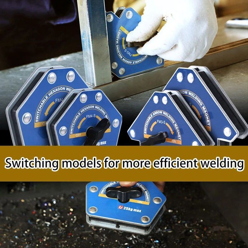 Magnetische Schweißhalter Winkellöter Pfeil Magnet Schweißbefestiger Positionierer Ferrit Halter Hilfsortgeräte