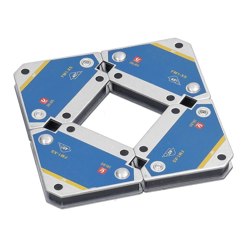 Magnetische Schweißbefestigung 45° 90° 135° Mehrwinkelmagnet Schweißpositionierer Ferrit Hilfslocator Werkzeuge Schweißpositionierer