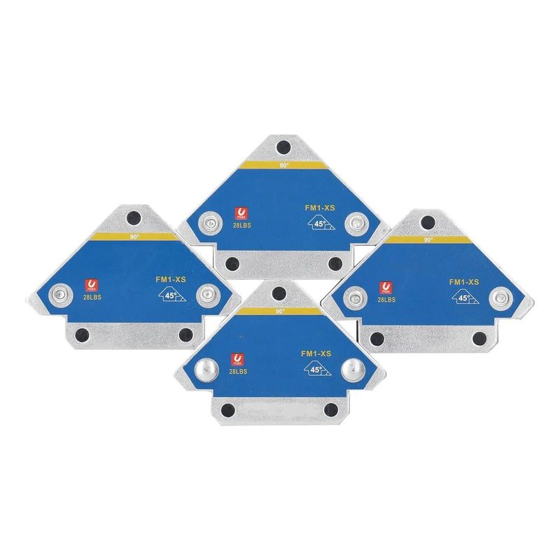 Magnetische Schweißbefestigung 45° 90° 135° Mehrwinkelmagnet Schweißpositionierer Ferrit Hilfslocator Werkzeuge Schweißpositionierer