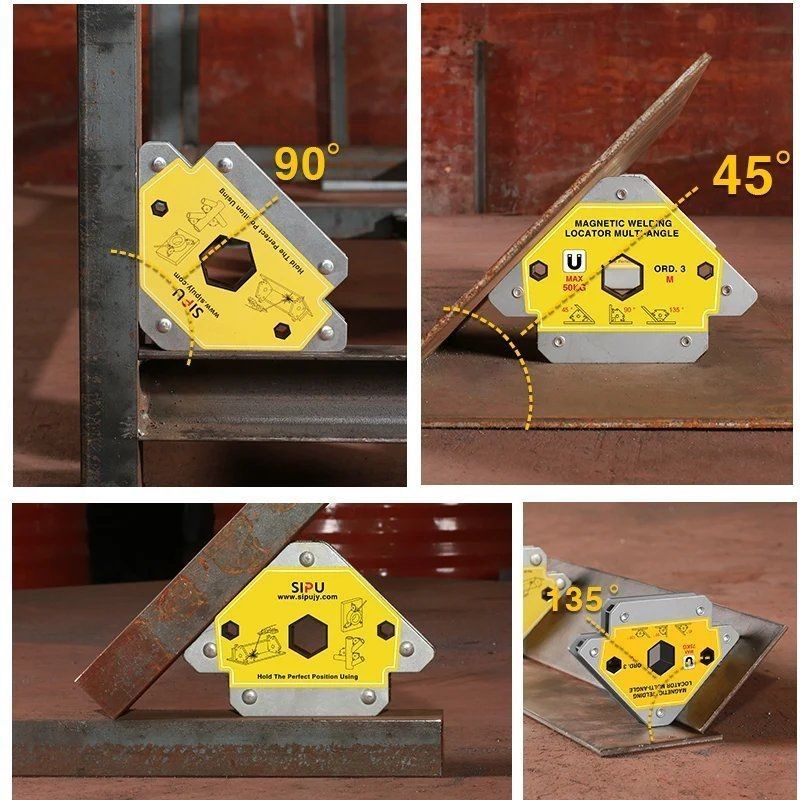 Schaltbarer Schweißmagnet 3′′/4′′/5′′Pfeil Schweißmagnet/ Ferrit Magnetisch Schweißhalter