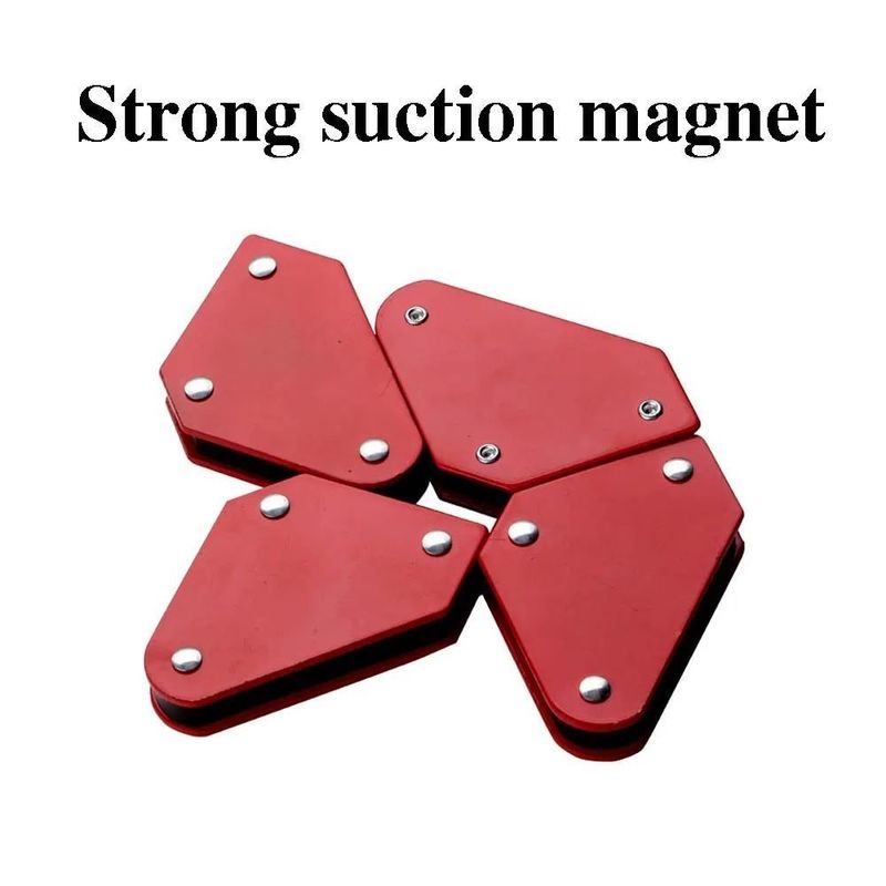 Doppelschalter-Schweißhalter 90° 55/110lbs Magnetische Schweißbefestigung Ferrit Hilfs Locator Werkzeuge
