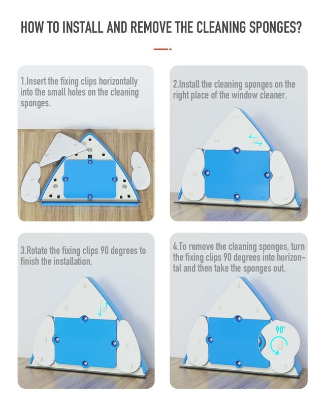 Verstellbarer magnetischer Doppelfensterglas Wiper Gleiter Waschbürsteinrichtung Reinigungsbürste Wiper Werkzeuge