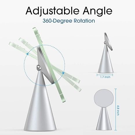 Magnetische Telefonständer kompatibel mit iPhone 13 und iPhone 12, Mini, Pro und Pro Max, verstellbarer Aluminiumhalter