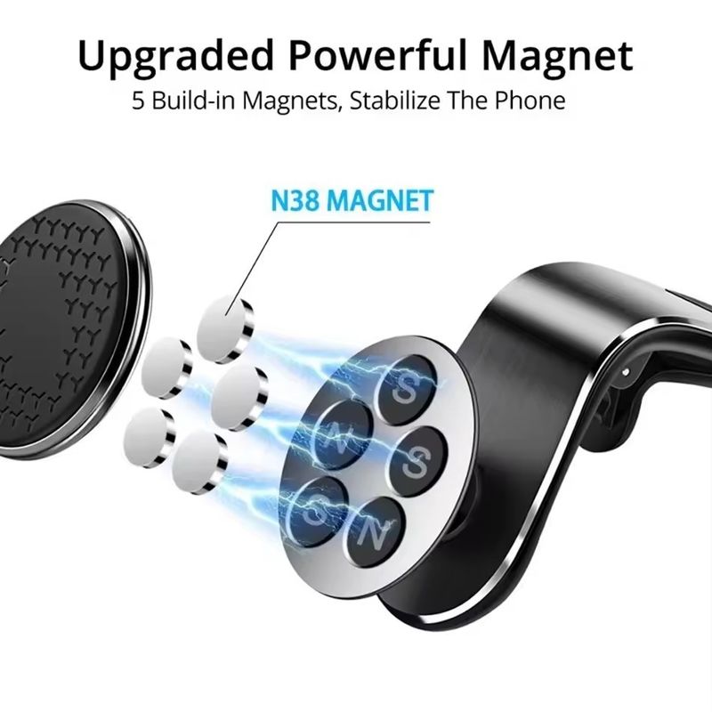 Auto Magnetische Telefonhalter Haltestand Luftventilationsmagnet Auto Mount GPS Smartphone Mobiltelefon Unterstützung In Auto Halterung für iPhone Xiaomi Samsun