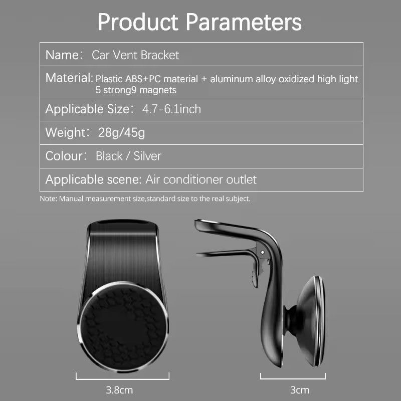 Auto Magnetische Telefonhalter Haltestand Luftventilationsmagnet Auto Mount GPS Smartphone Mobiltelefon Unterstützung In Auto Halterung für iPhone Xiaomi Samsun